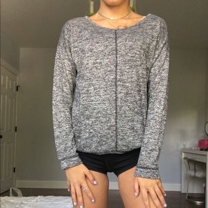 Gray long sleeve